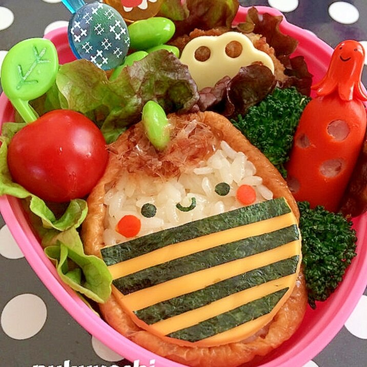 キャラ弁 いなりde鬼さん レシピ 作り方 By ぷくよし 楽天レシピ